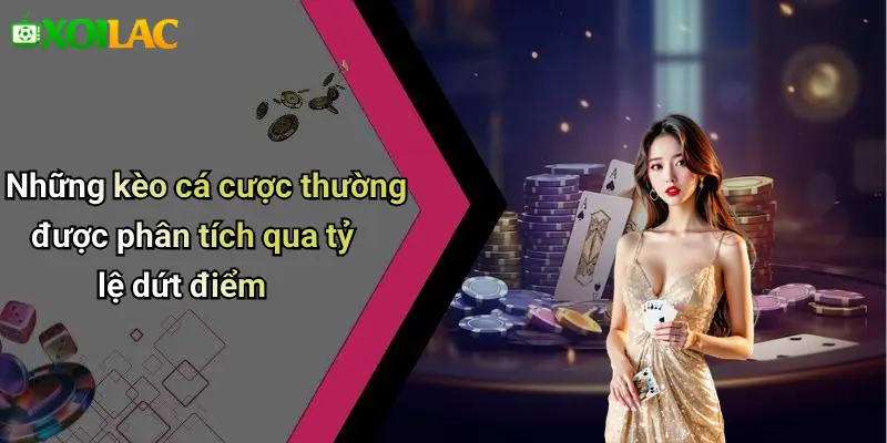 Những kèo cá cược thường được phân tích qua tỷ lệ dứt điểm