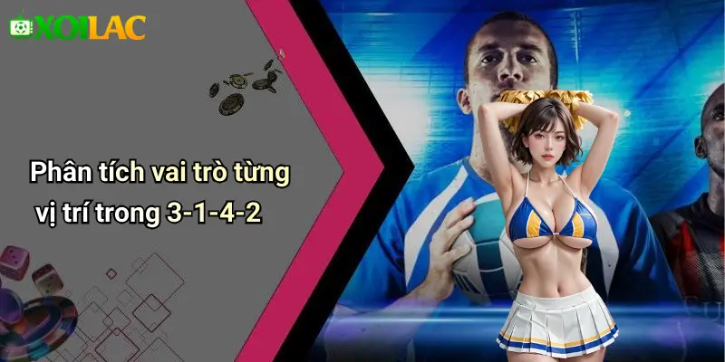 Phân tích vai trò từng vị trí trong 3-1-4-2
