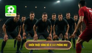 Chiến thuật bóng đá 4-1-4-1 phòng ngự