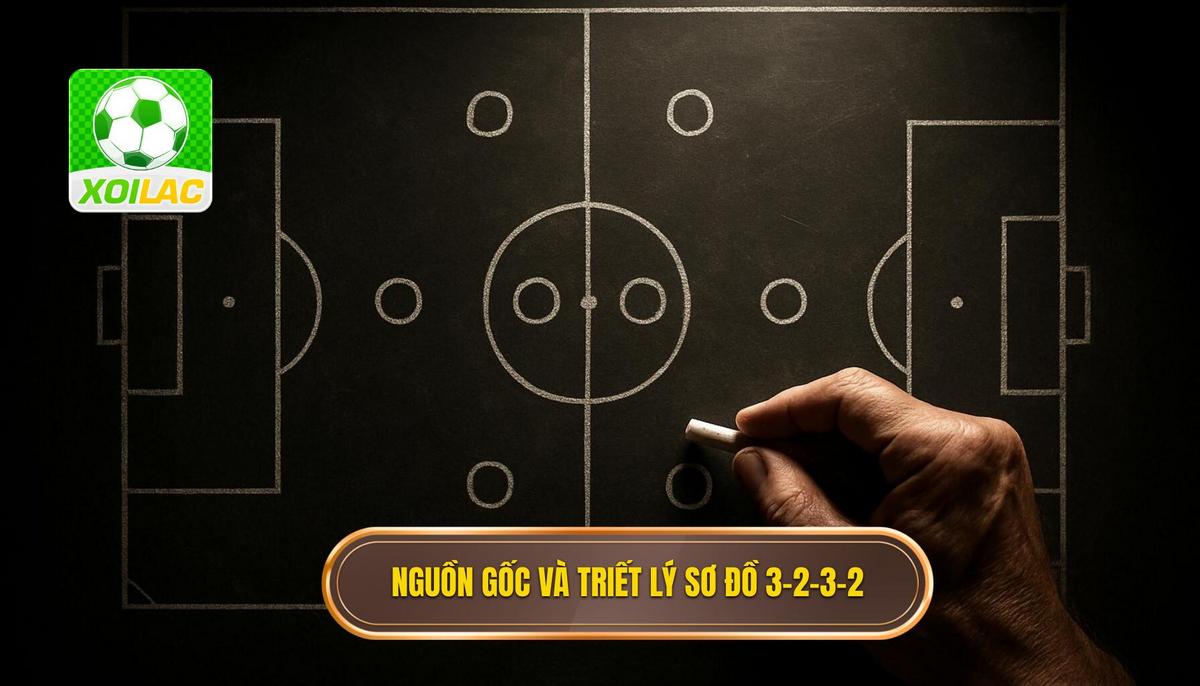 Nguồn gốc và Triết lý cốt lõi của sơ đồ 3-2-3-2