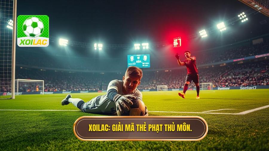 XOILAC_ Giải mã thẻ phạt thủ môn.
