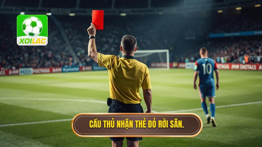 1. Hiểu đúng về thẻ đỏ và hệ quả trực tiếp trên sân