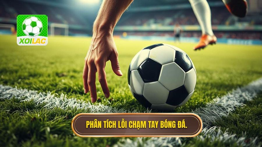 1. Bản chất của lỗi chạm tay trong bóng đá hiện đại