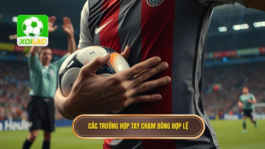 2. Các trường hợp cụ thể: Khi nào tay chạm bóng không bị phạt?