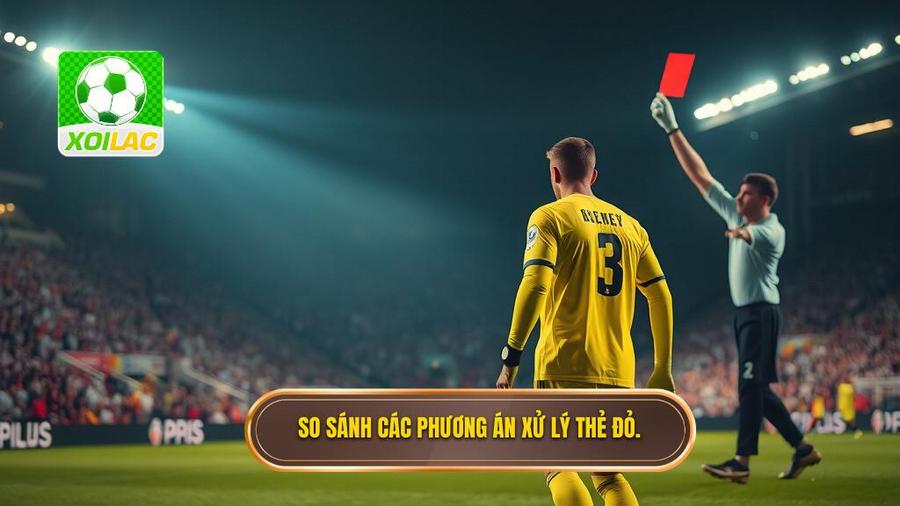 2. Bảng so sánh các phương án xử lý khi thủ môn nhận thẻ đỏ