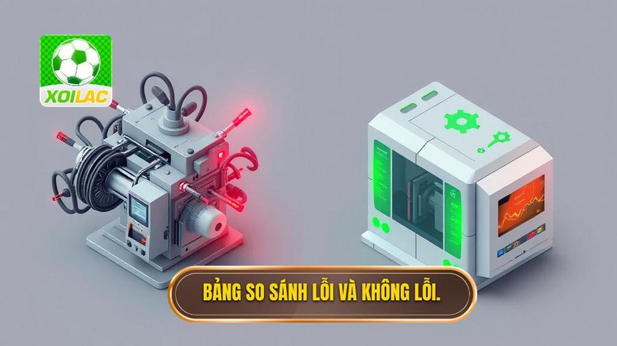3. Bảng tổng hợp so sánh giữa Lỗi và Không Lỗi