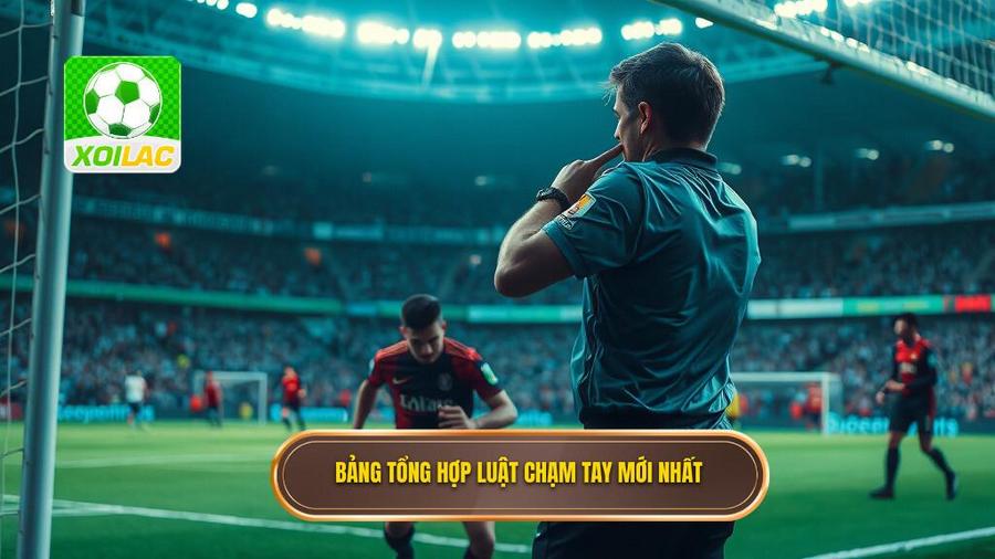 3. Bảng tổng hợp các tình huống xử lý theo Luật chạm tay trong vòng cấm mới nhất