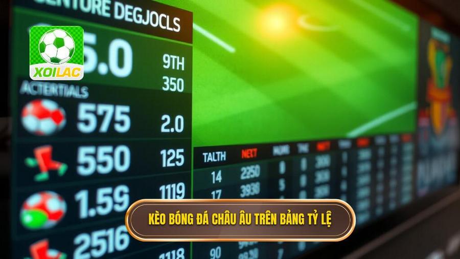 Kèo bóng đá châu Âu là gì? Kiý hiệu trên bảng tỷ lệ
