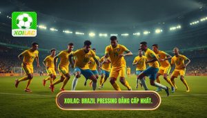 Brazil pressing cực mạnh từ đầu trận: Đỉnh cao chiến thuật biến ảo của Selecao
