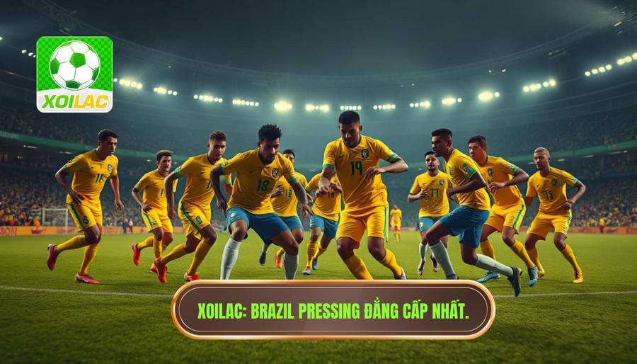 Brazil pressing cực mạnh từ đầu trận: Đỉnh cao chiến thuật biến ảo của Selecao