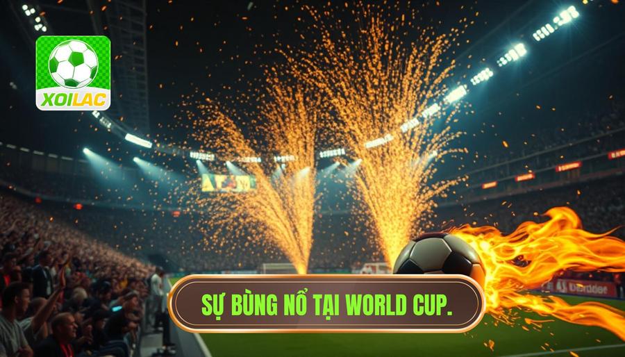 Tại sao World Cup là sân khấu của những sự bùng nổ?