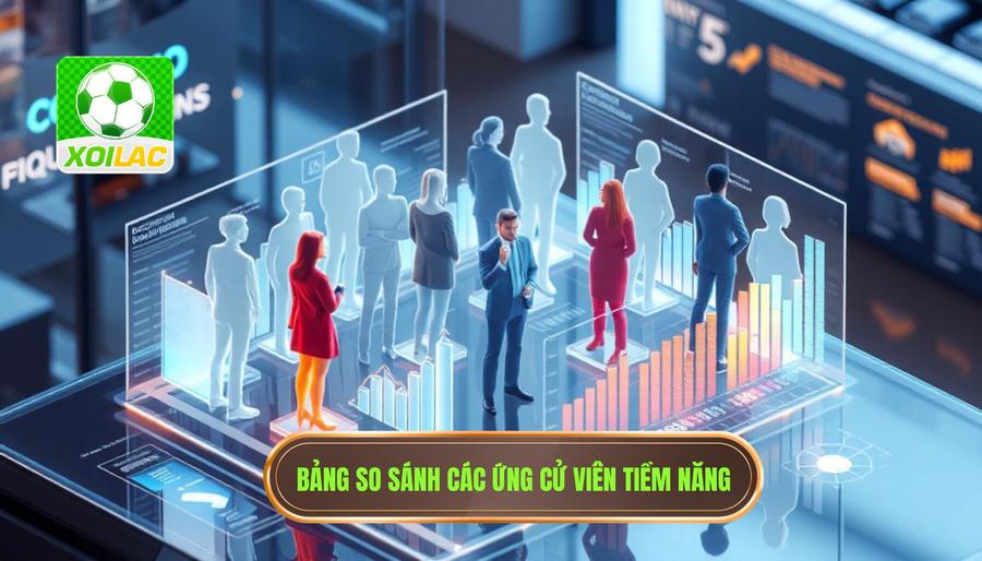 Bảng so sánh các ứng cử viên tiềm năng