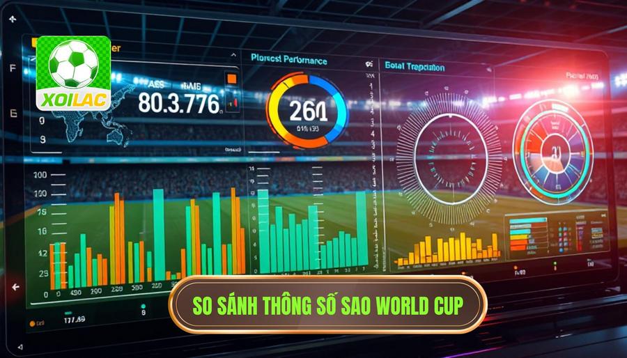 Bảng so sánh các thông số kỹ thuật của Top ngôi sao đáng xem nhất World Cup