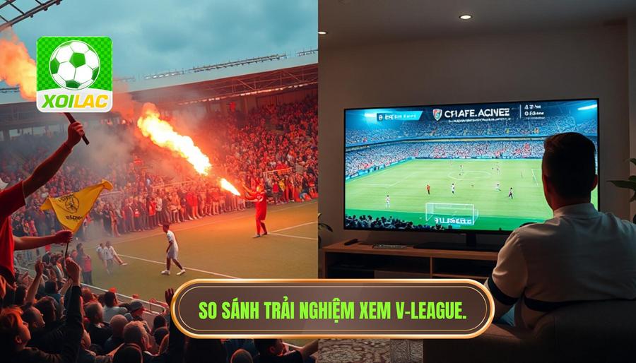 Bảng so sánh trải nghiệm xem V League Bảng so sánh trải nghiệm xem V League